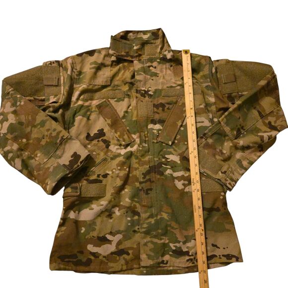US Army Nato Jacket Medium Short Air Crew Combat Flight Air Force Camo Hunting - Picture 7 of 8